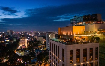 Quầy Bar Sân thượng Social Club